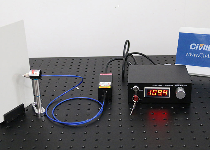 940nm Infrared Laser Coupled PM Fiber Output 1~80mW Adjustable